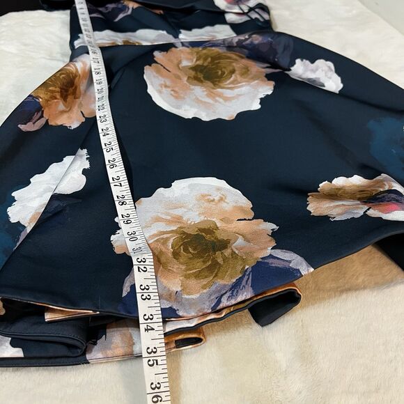 Keepsake The Label One Shoulder Mini Dress Navy Blue Women’s M - Picture 12 of 16